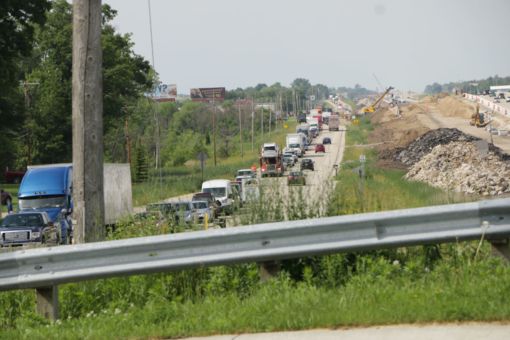Traffic delays